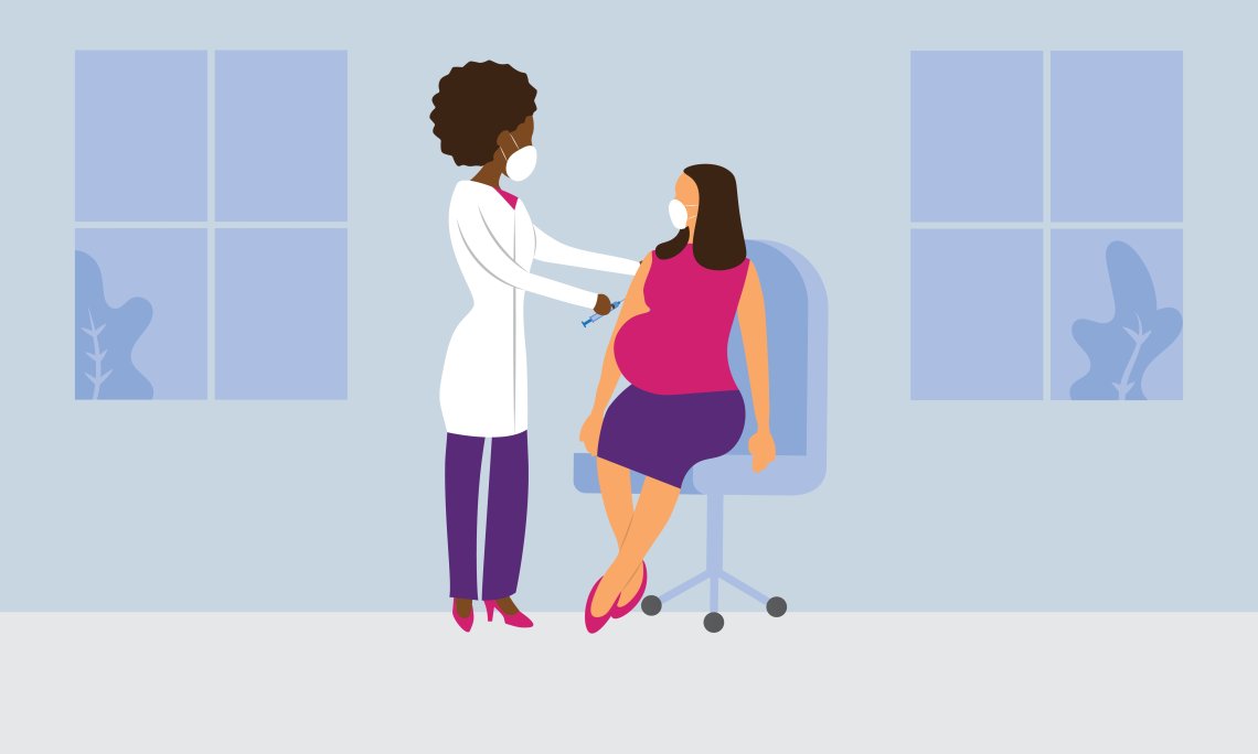 Obavy z očkování proti koronaviru v těhotenství jsou vyvráceny 